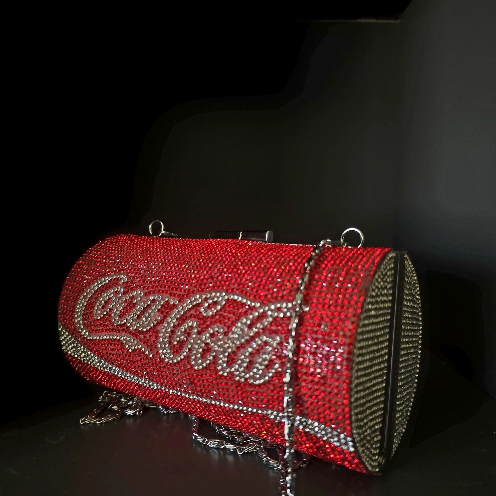 Coca Cola Rhinestone Bag - RARE - Picture 2 of 12